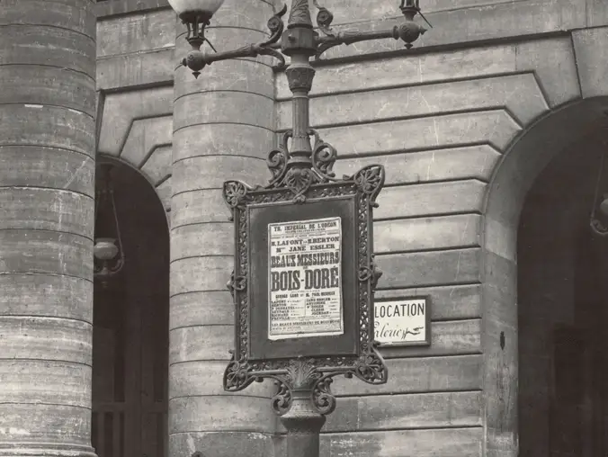 Charles Garnier on the 'Annoying Posters' of Paris