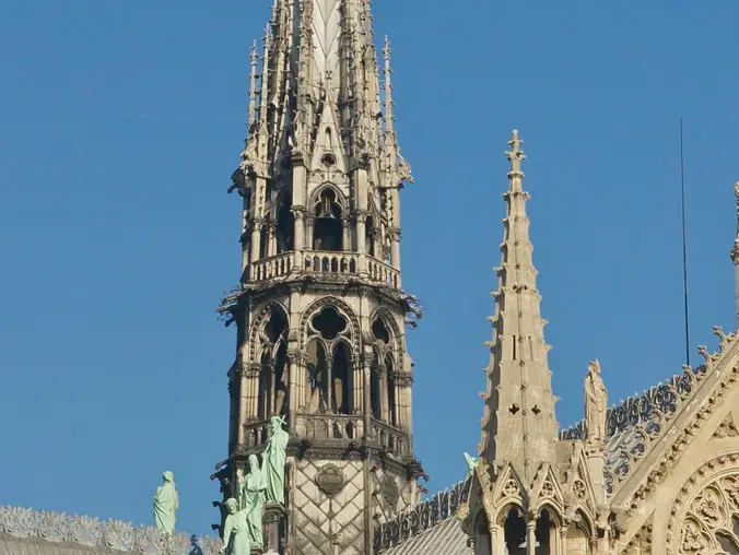 The Reconstruction of the Spire of Notre-Dame de Paris