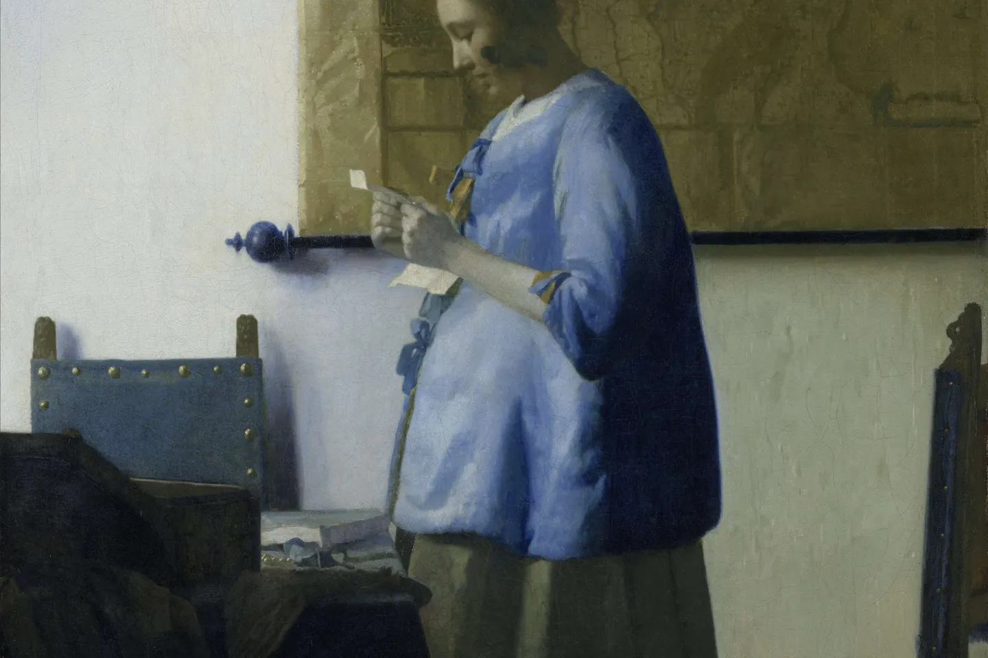 Johannes Vermeer, Woman Reading a Letter, c. 1662–1663, Rijksmuseum Amsterdam