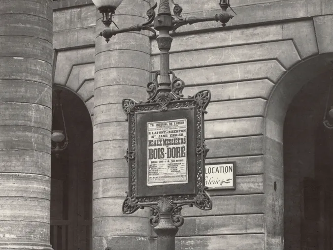 Charles Garnier on the 'Annoying Posters' of Paris