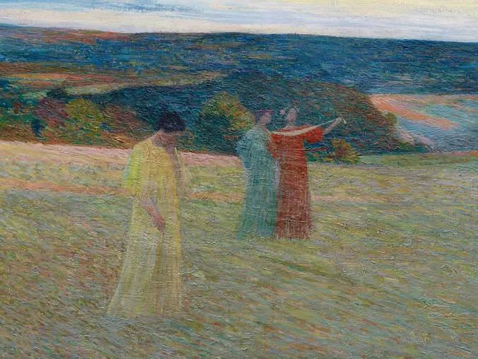 The Lyre and the Muses: Henri Martin's Allegorical Universe