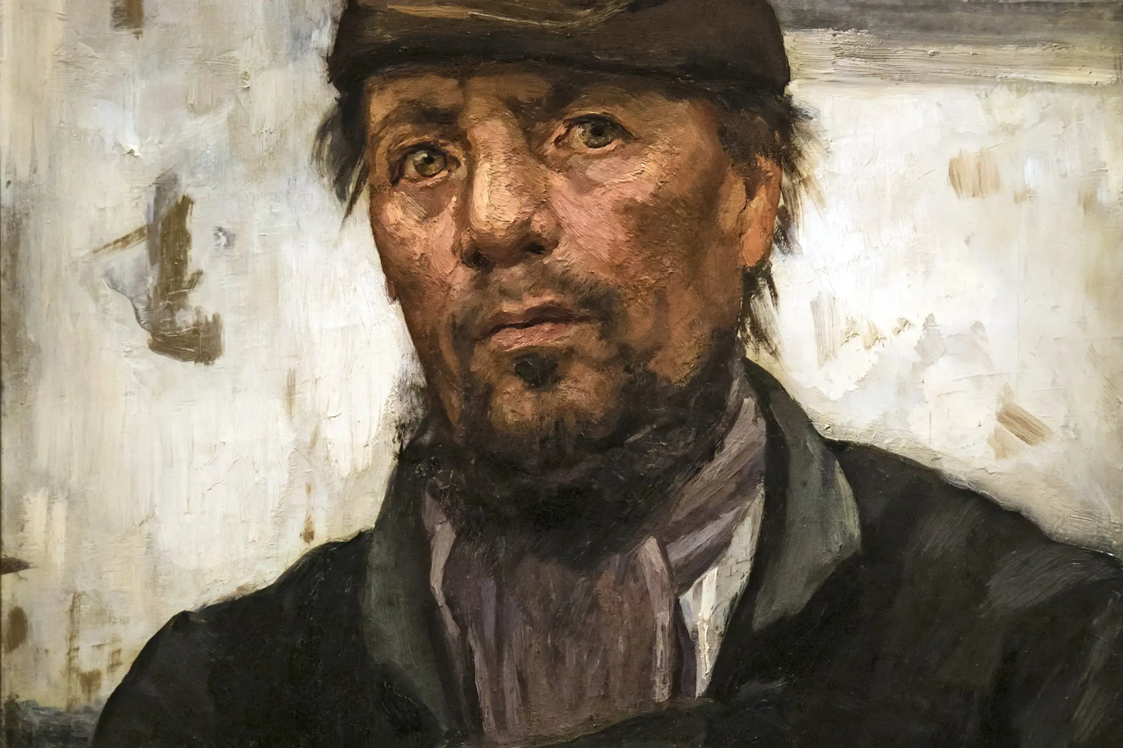 (Toulouse) Tête de mineur, 1880 - Alfred Philippe Roll HsT - musée des beaux-arts d'Orléans