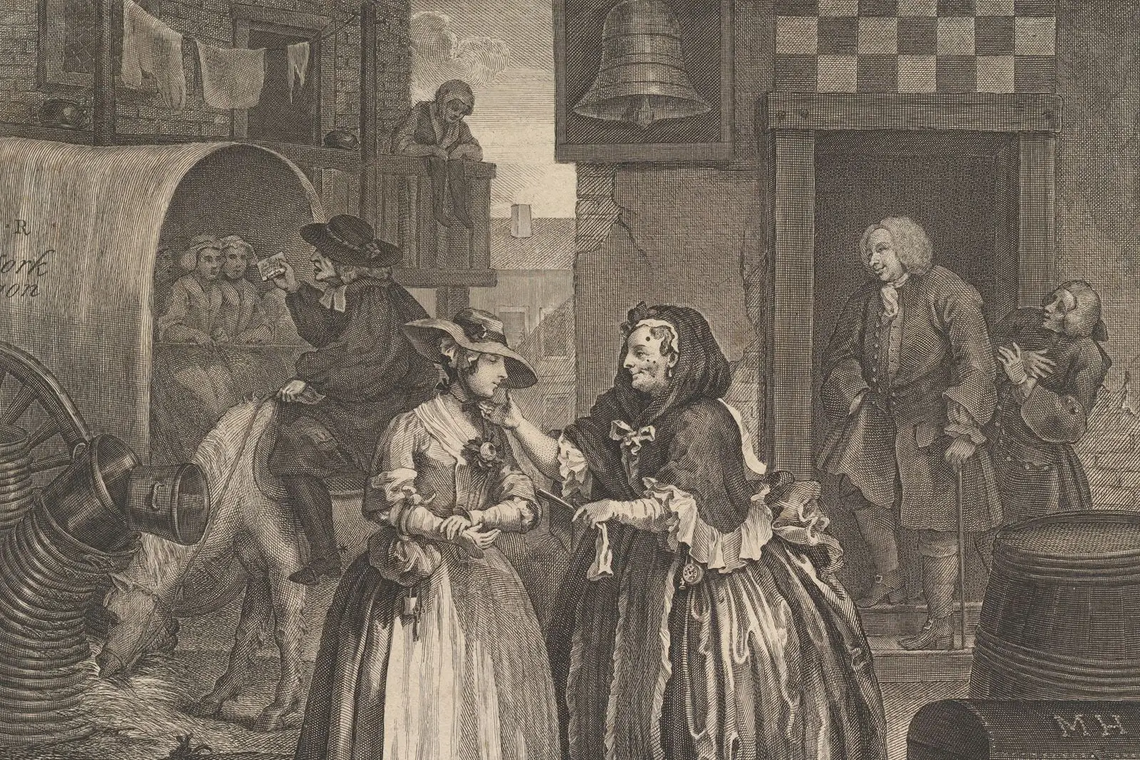Cropped - A Harlot's Progress, Plate 1