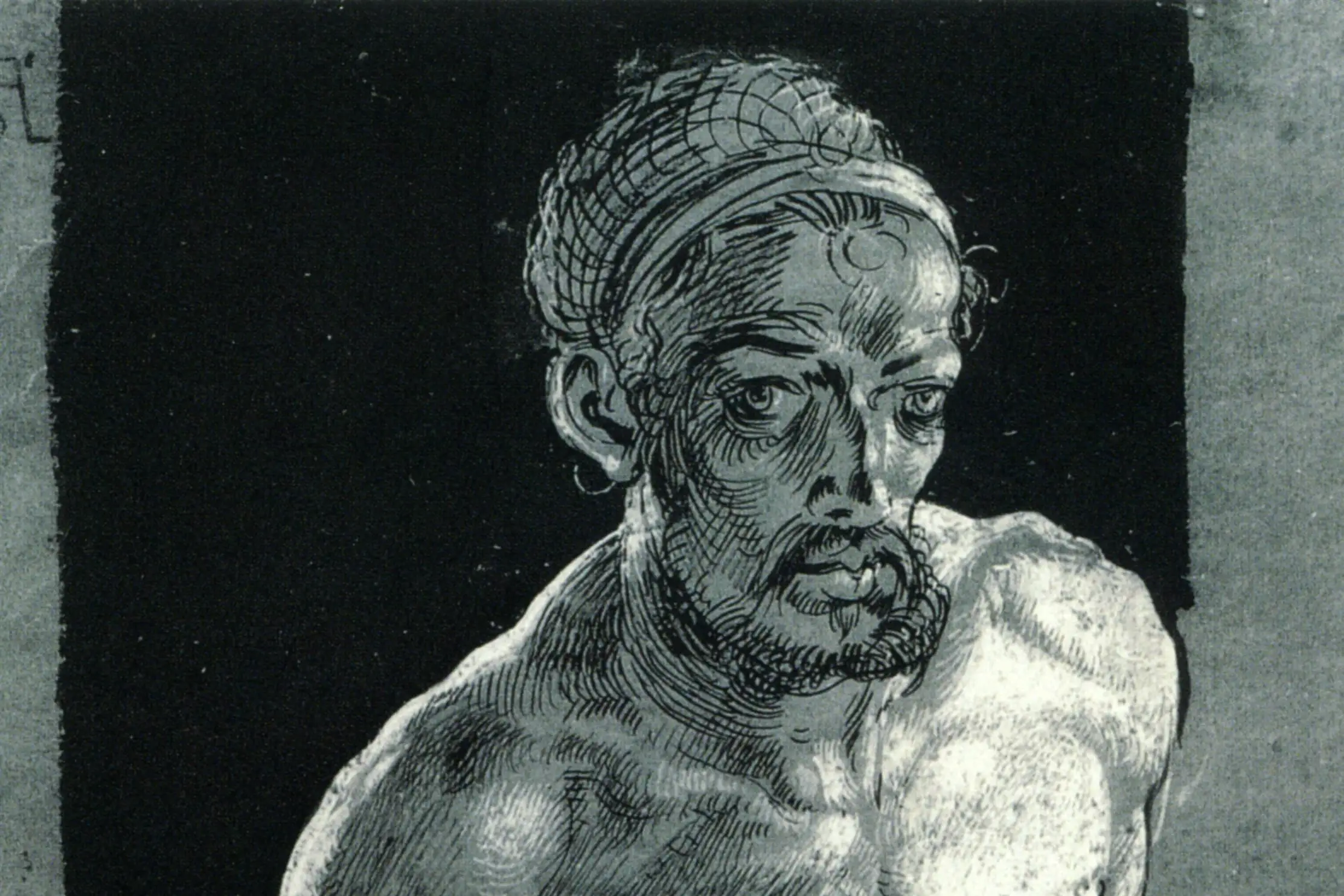 Cropped - self-portrait in the nude