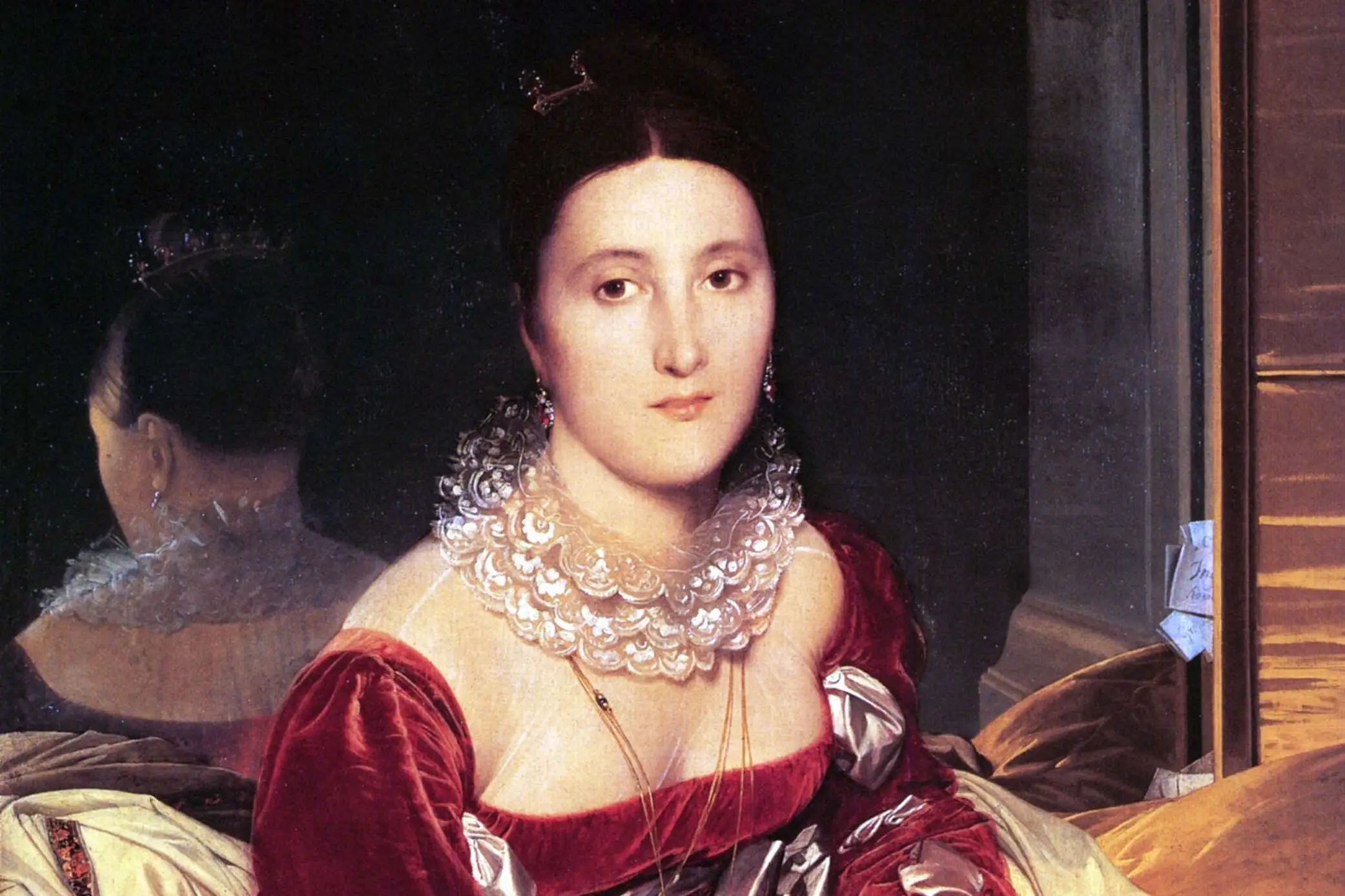 Cropped - Portrait de Madame de Senonnes