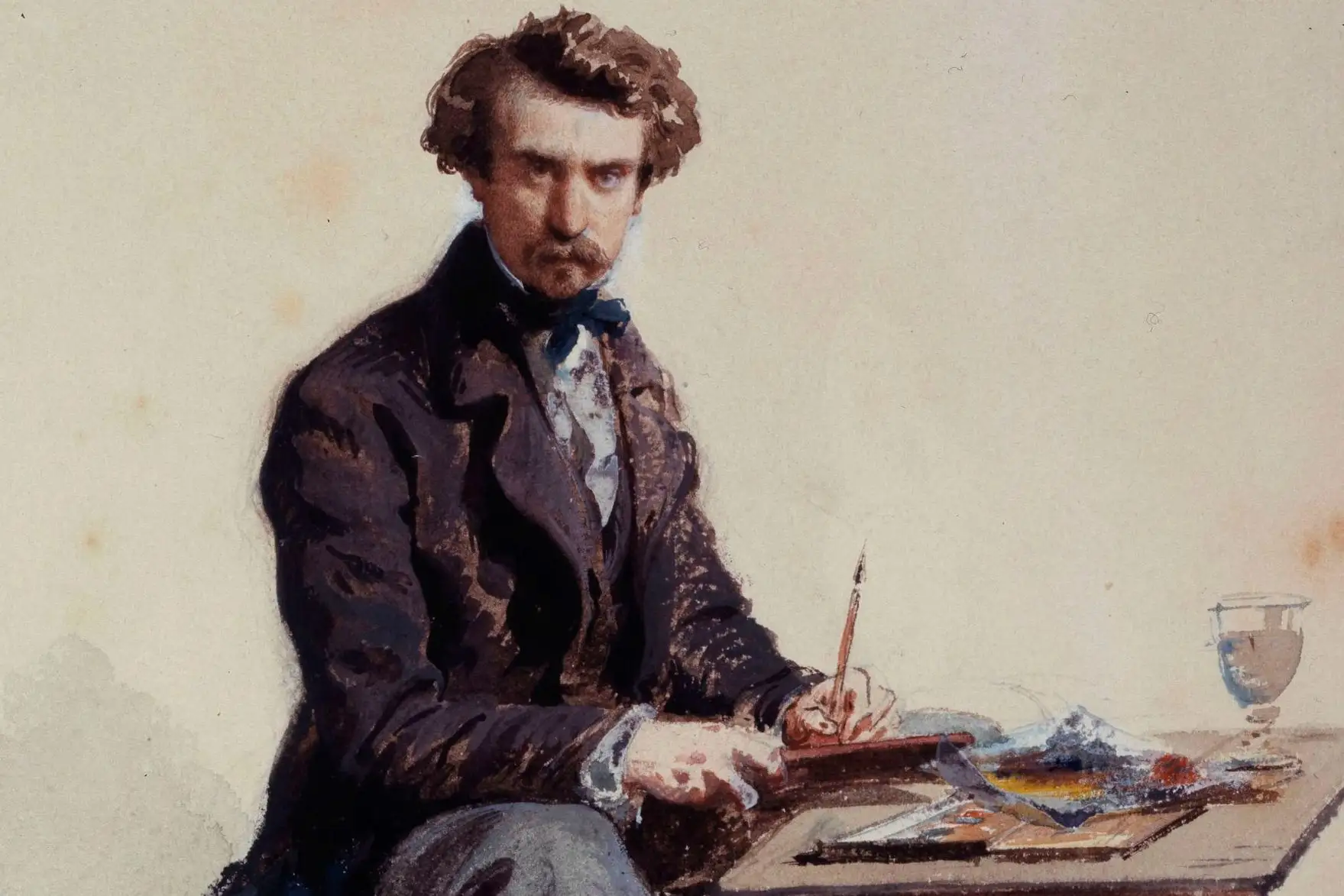 Cropped - Portrait de l'artiste Portrait of the artist