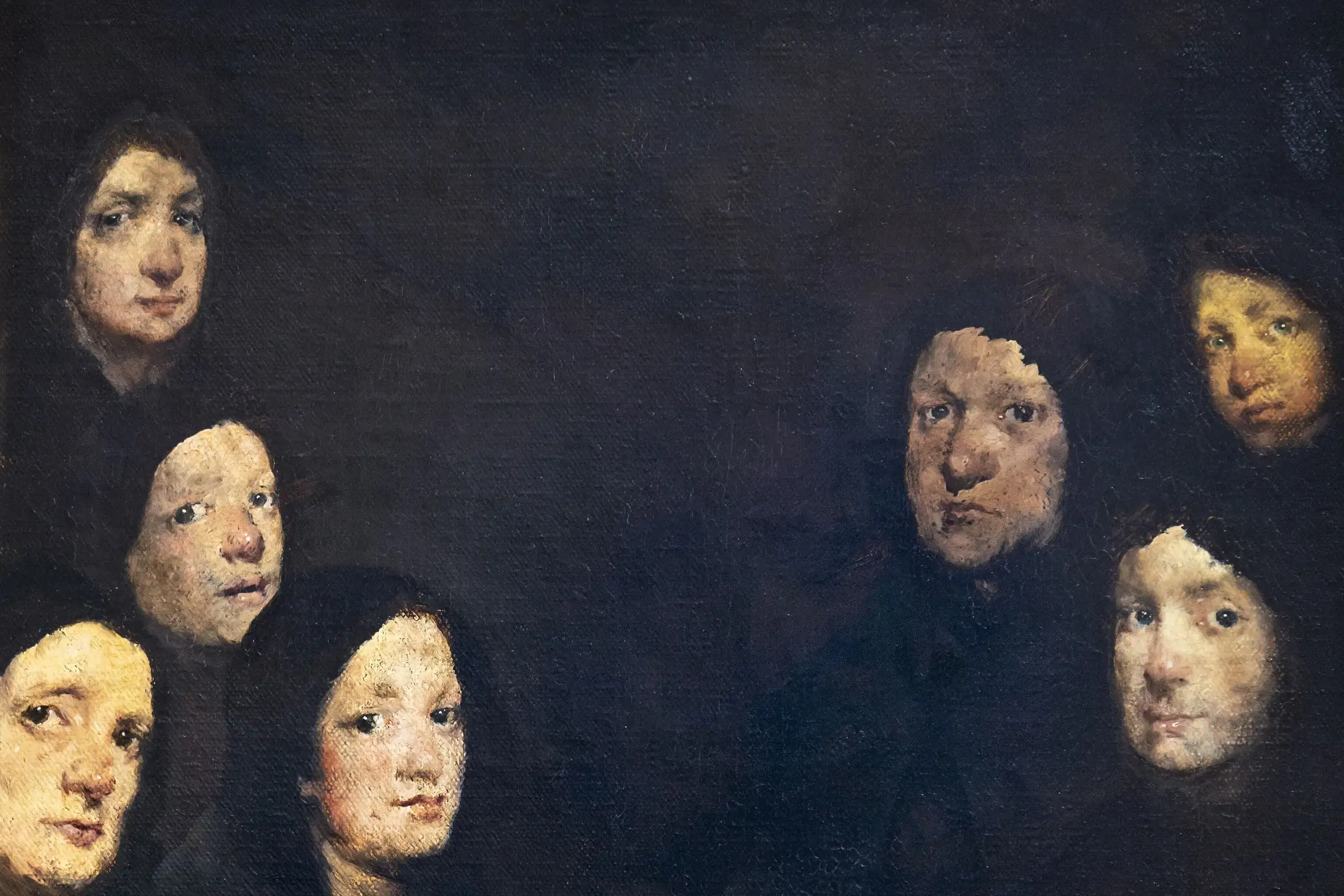 Cropped - (Toulouse) Au Sermon - Théodule Ribot - Paris musée d'Orsay Joconde000PE002341