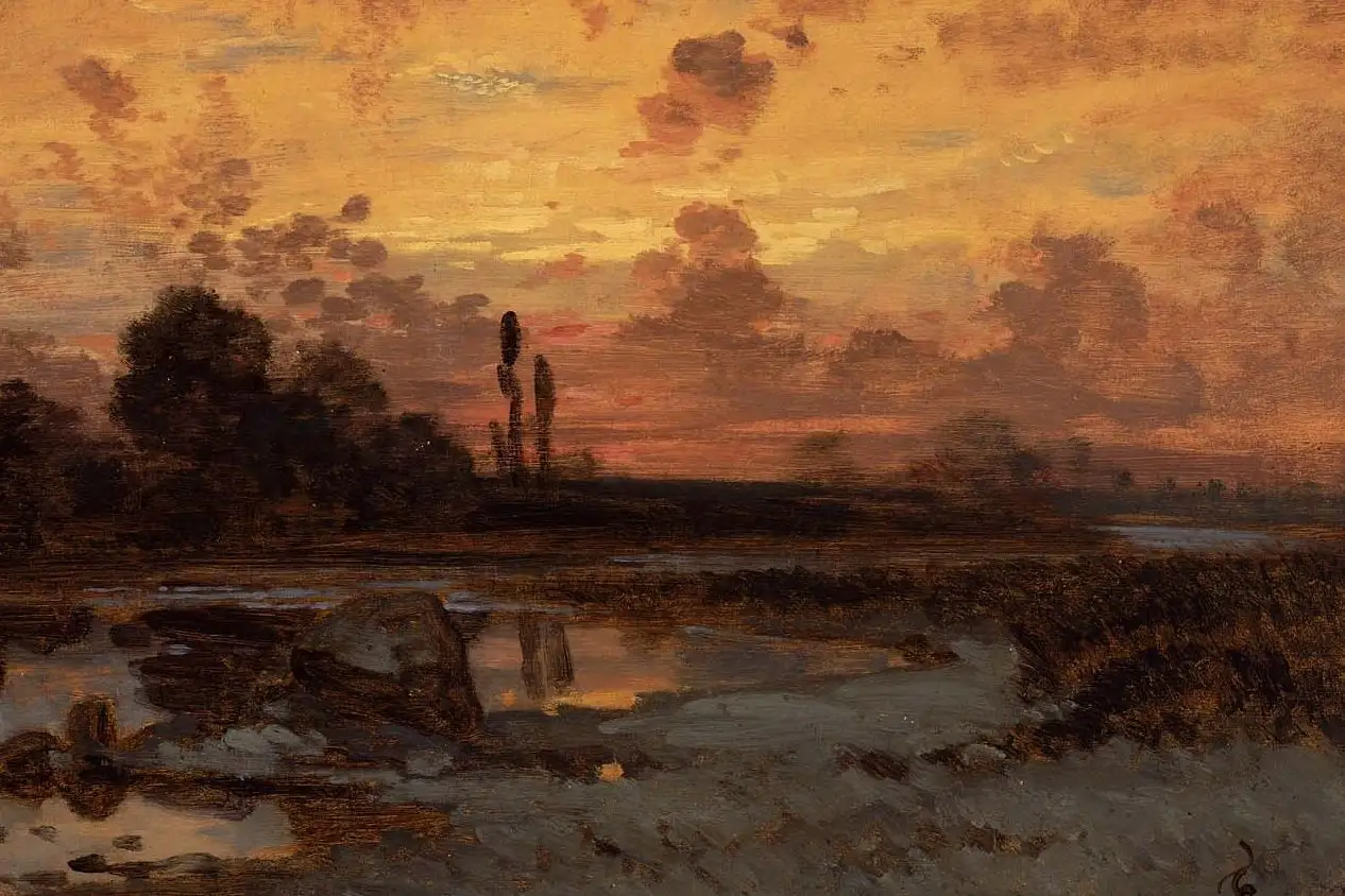 Cropped - Sunset title QS:P1476,en:"Sunset "label QS:Len,"Sunset "label QS:Lht,"Le coucher du soleil"label QS:Lfr,"Le coucher du soleil"
