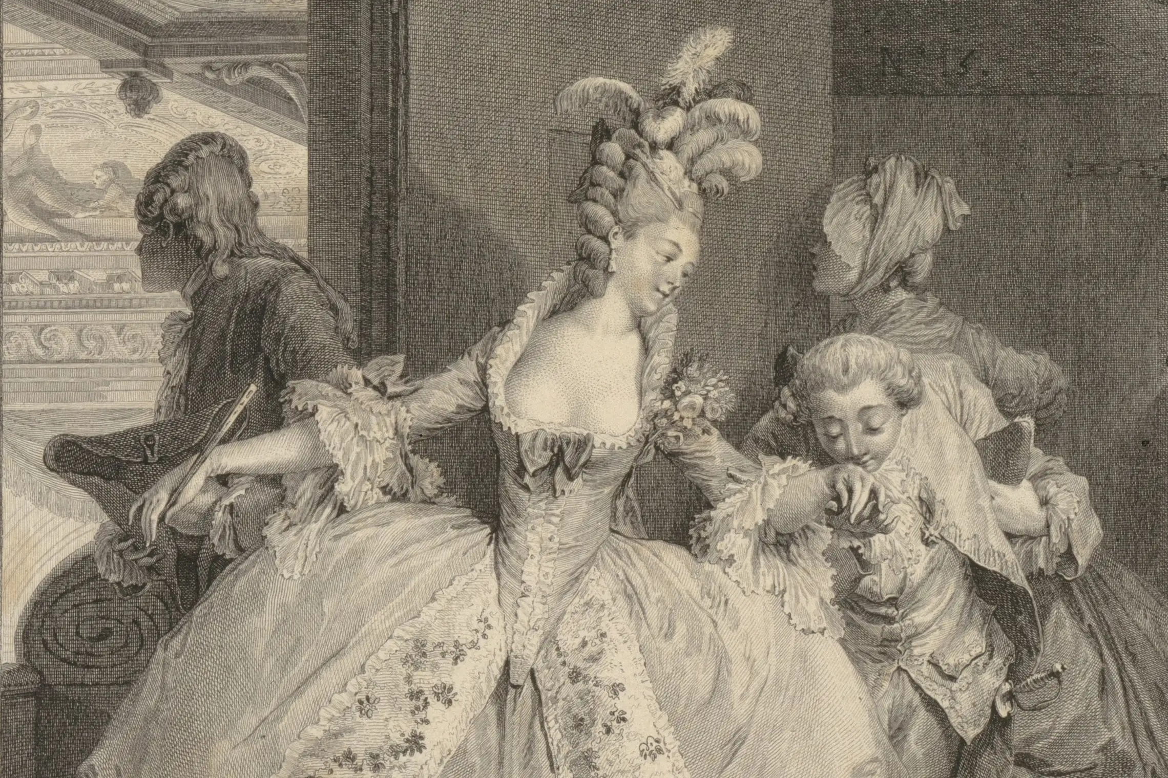 Cropped - Les Adieux, from Le Monument du Costume