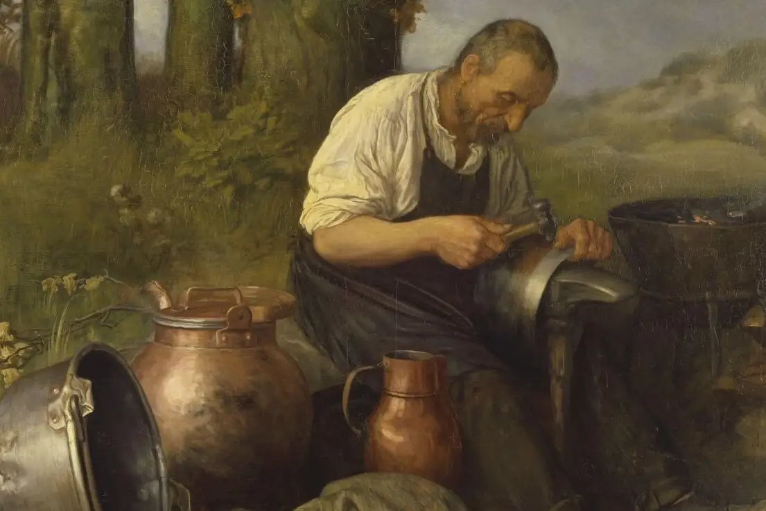 Cropped - The Tinker (painting)
