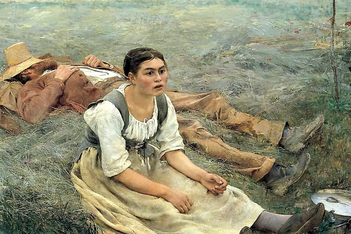 Cropped - Les foins Hay Making