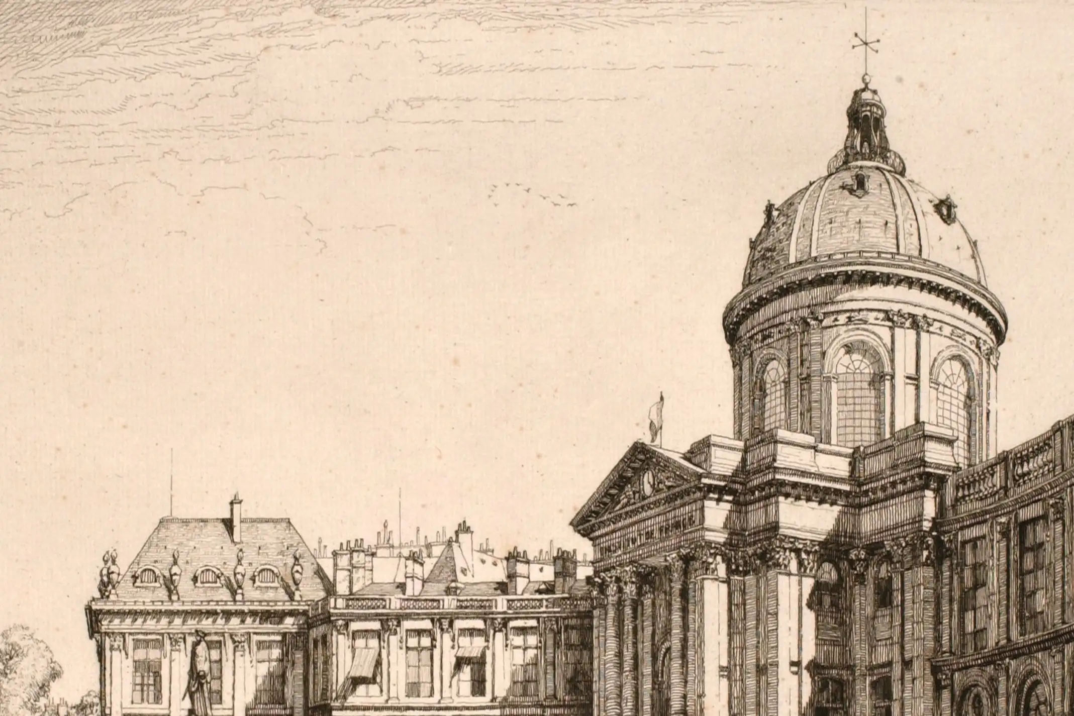 Cropped - L'Institut de France, Paris