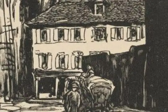 Cropped - Rue de l'Abbaye, à Paris