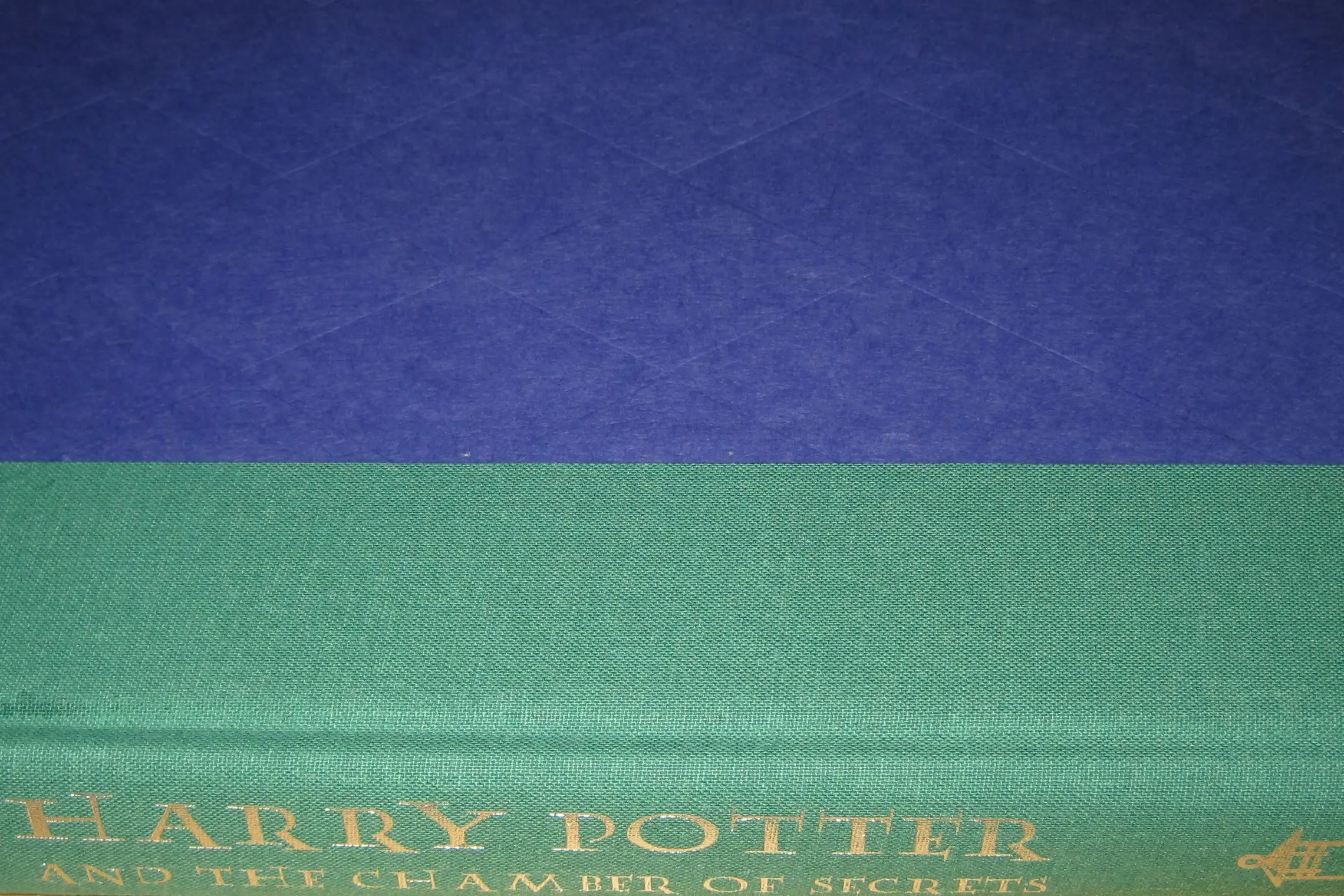 Cropped - Harry Potter Book 2, 1st American ed. without dust jacket