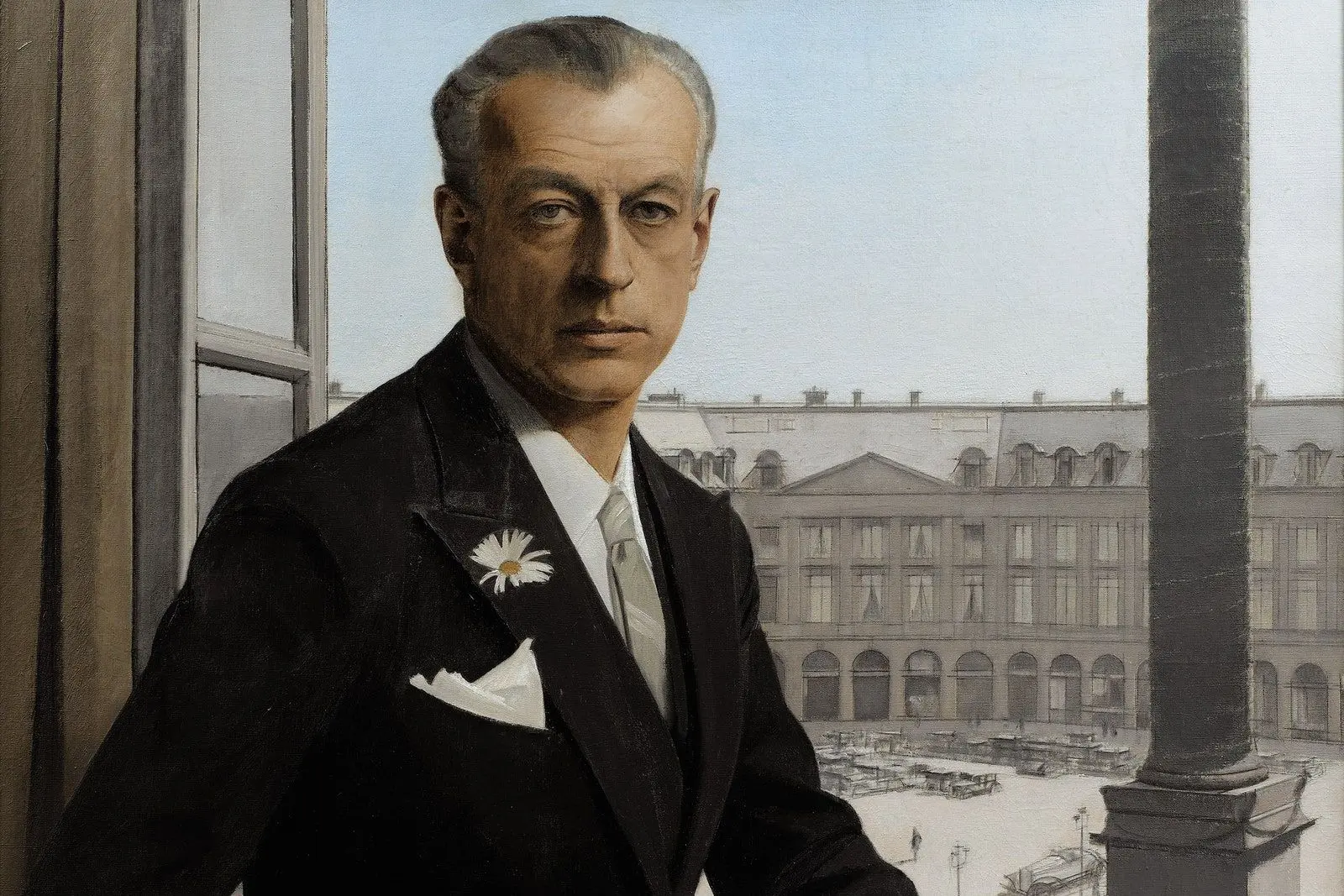 Cropped - Self-portrait, Place Vendôme .