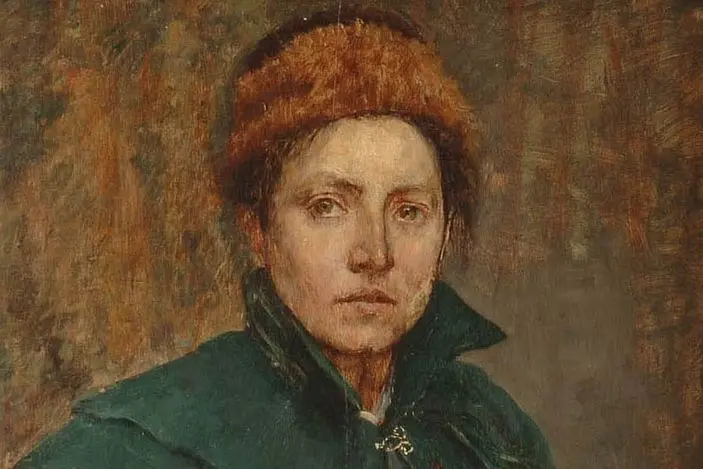 Cropped - Selbstporträt Self-portrait (1891)