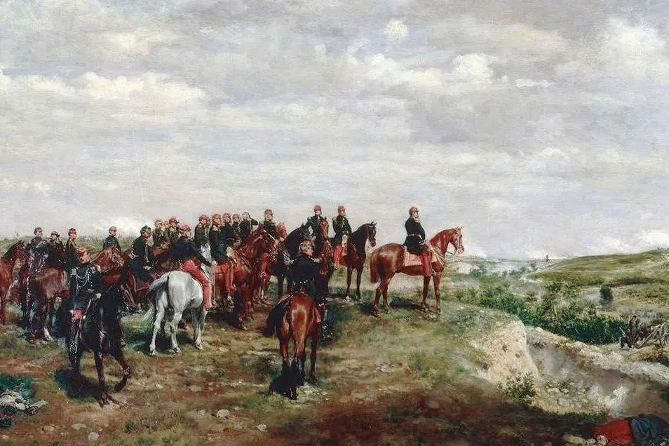 Cropped - Napoleon III at the Battle of Solferino
