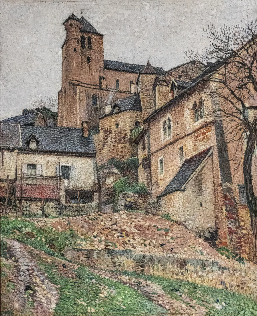 Saint-Cirq-Lapopie by Henri Martin