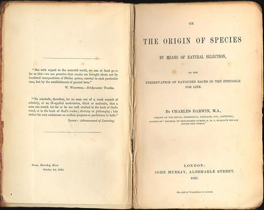 On the origin of species by means of natural selection - 1859 - Image 225744