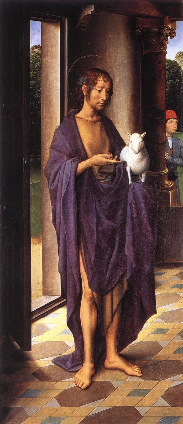 The Donne Triptych (left wing)