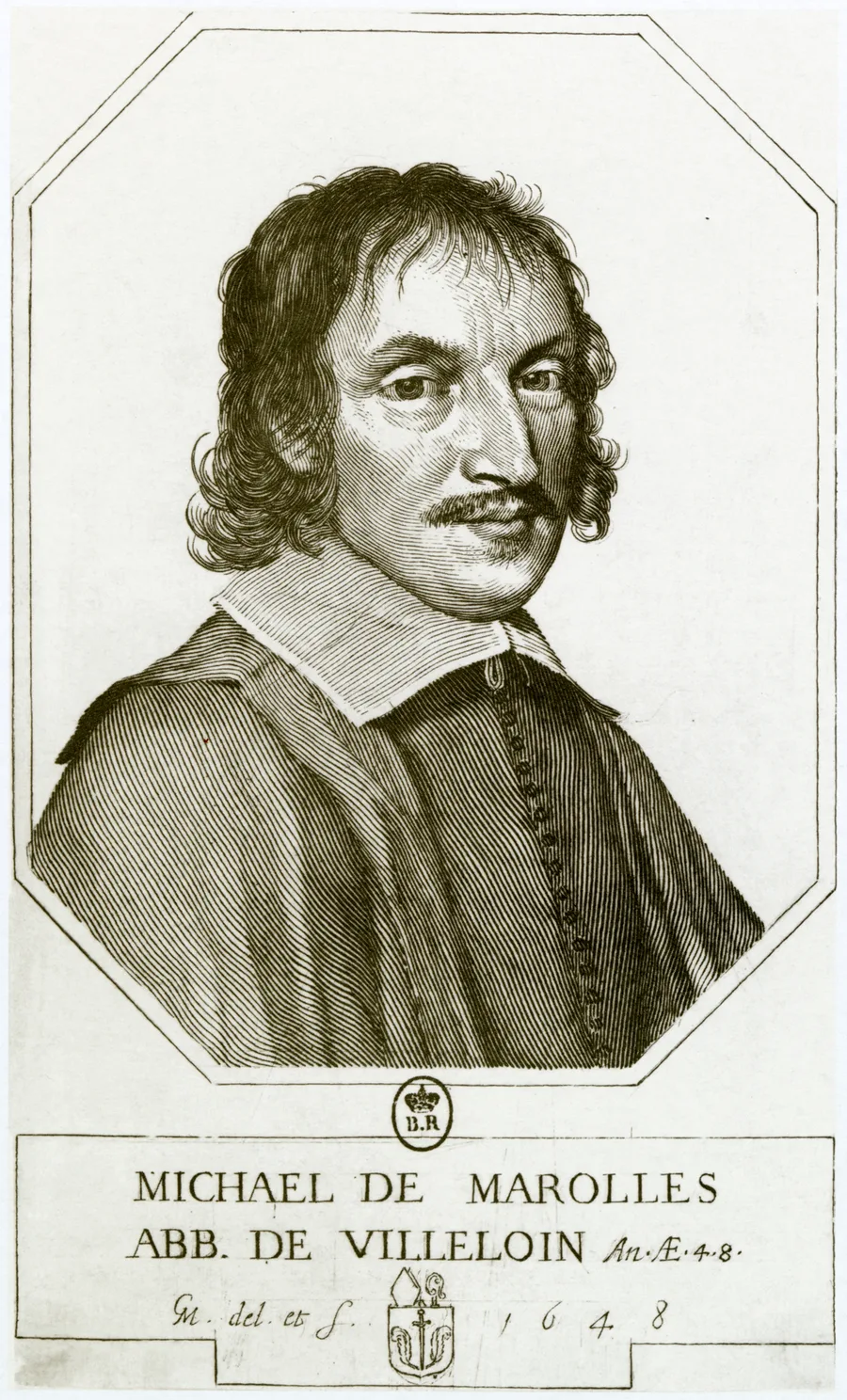 Portrait of Michel de Marolles