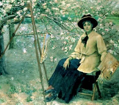 Porträt Julie Feurgard (Unter den Apfelbäumen) Portrait of Julie Feurgard (Under the Apple Trees)