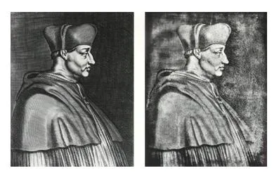 Cardinal Georges D'Amboise Heliograph Engraving Joseph Niepce