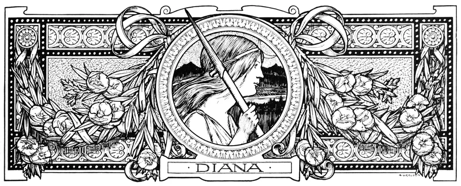 Diana, by Adolphe Giraldon