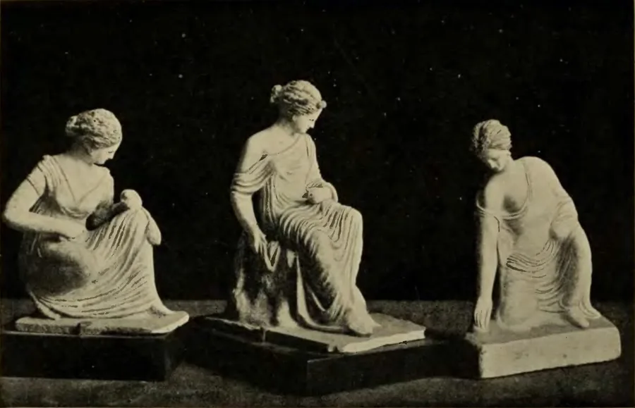 Greece from the Coming of the Hellenes to AD. 14, page 265, Tanagra figurines