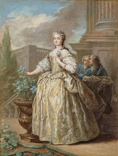 Marie Leczinska (1703-1768), reine de France, femme de Louis XV