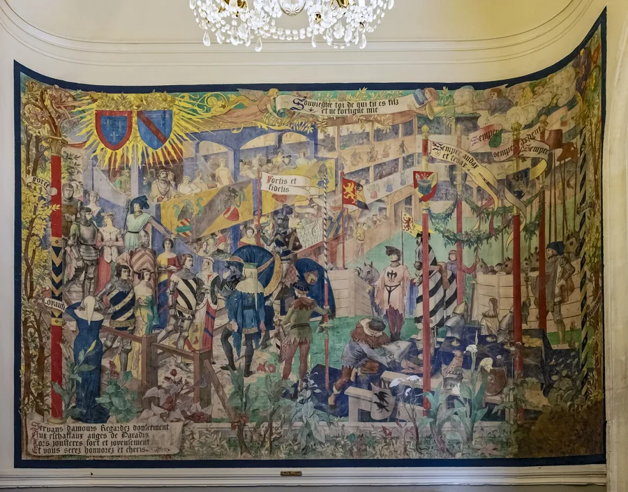 Capitole Toulouse - Grand escalier - Le Tournois - Jean-Paul Laurens