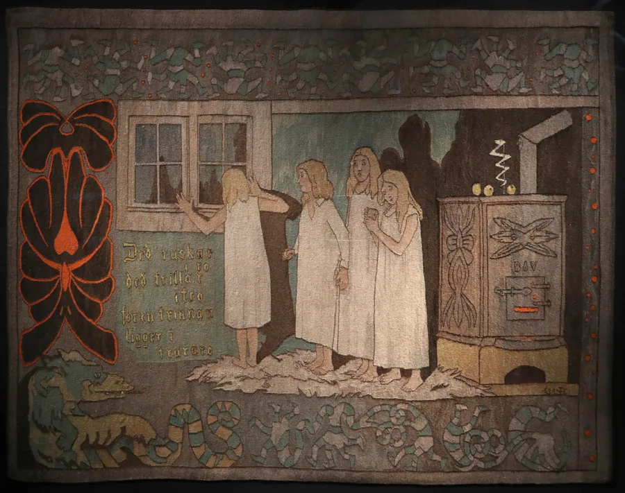 Gerhard munthe, paura del buio, 1905