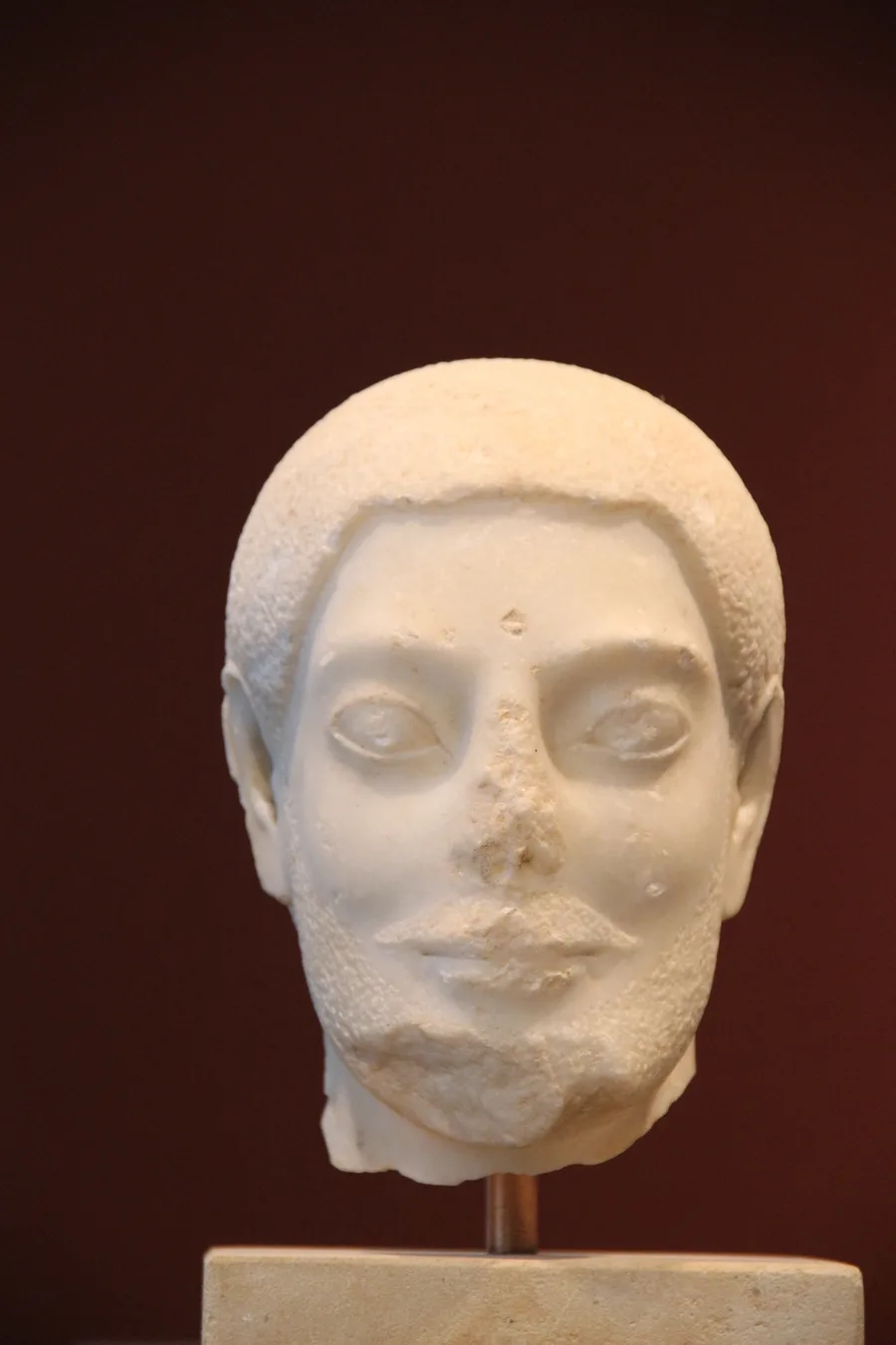 Ancient Greek Marble Bust - the Sabouroff head - a Late Archaic sculpture (28453616350)
