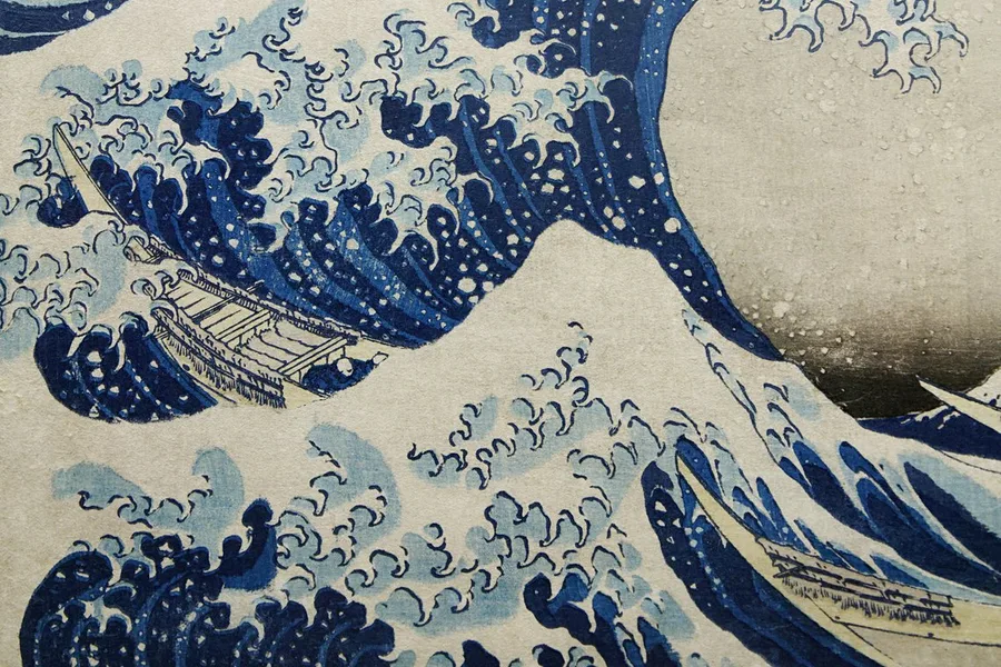 『神奈川沖浪裏』 Under the Wave, off Kanagawa