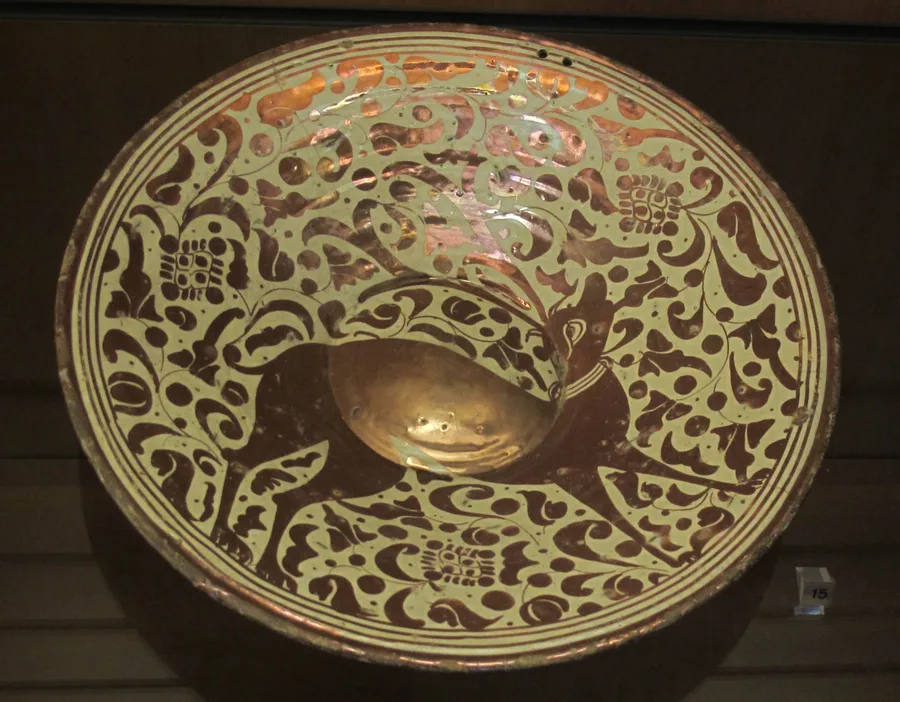Hispano-Moresque ware.Catalonia, Reus. LyonMBA