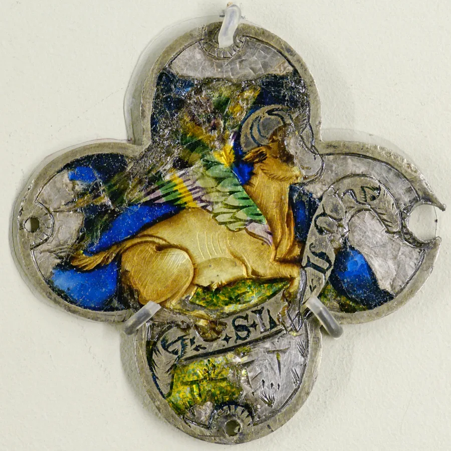 Medallion bull St Luke MNMA Cl14719