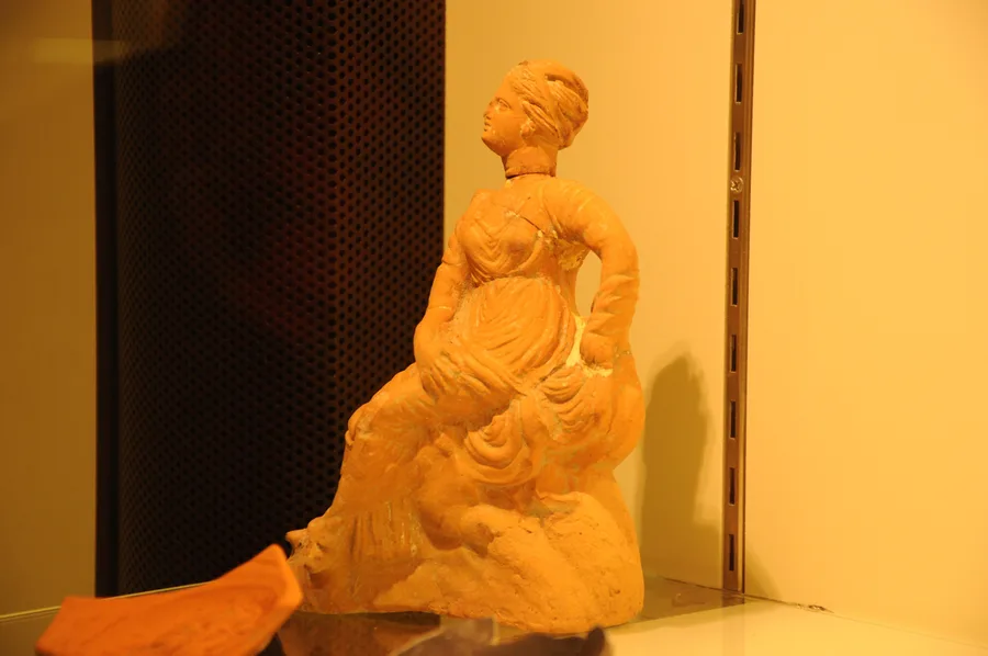Terracotta Figurine of a Seated Woman. Hellenistic Period
