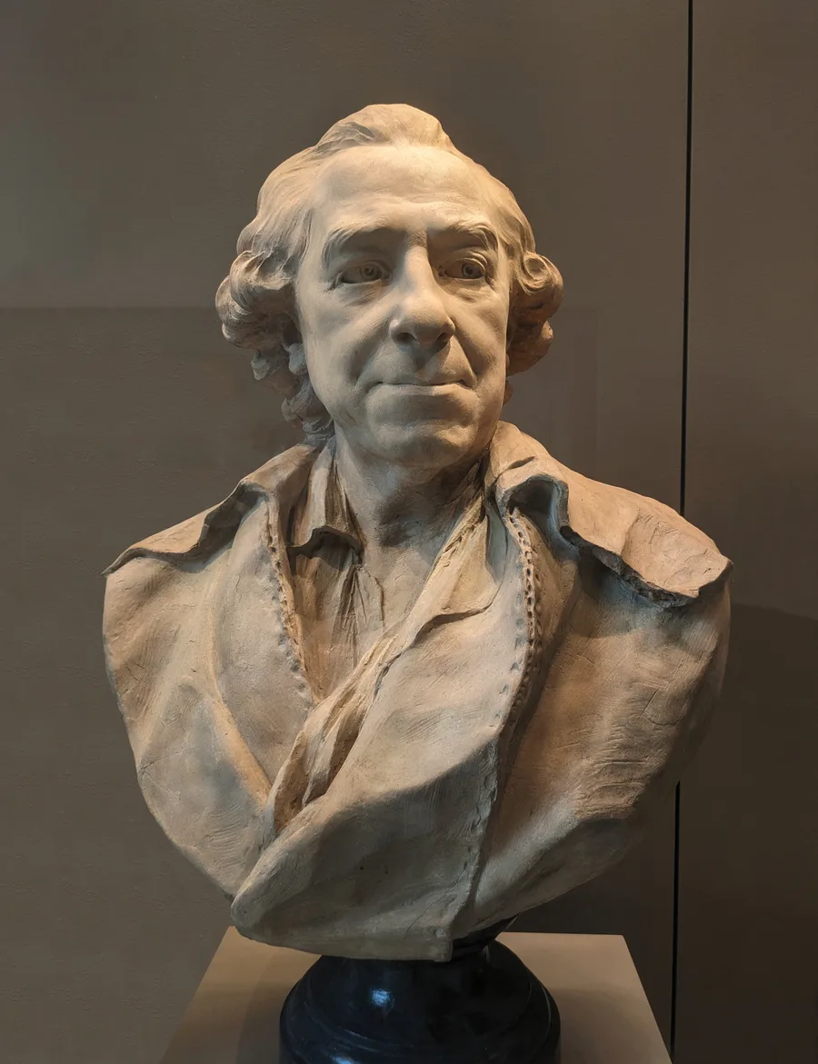 Charles Simon Favart - Jean-Jacques Caffieri - Musée du Louvre Sculptures RF 2570