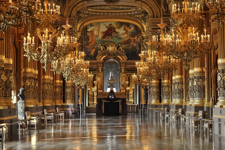 The Grand Foyer of the Palais Garnier