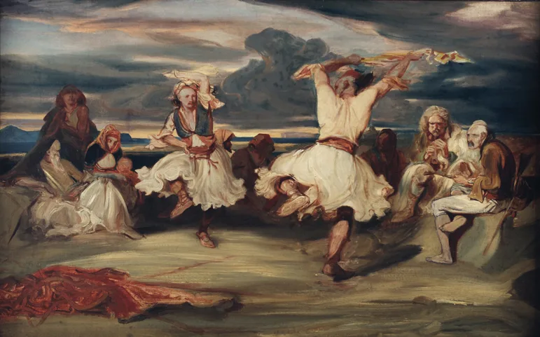 Les danseurs albanais