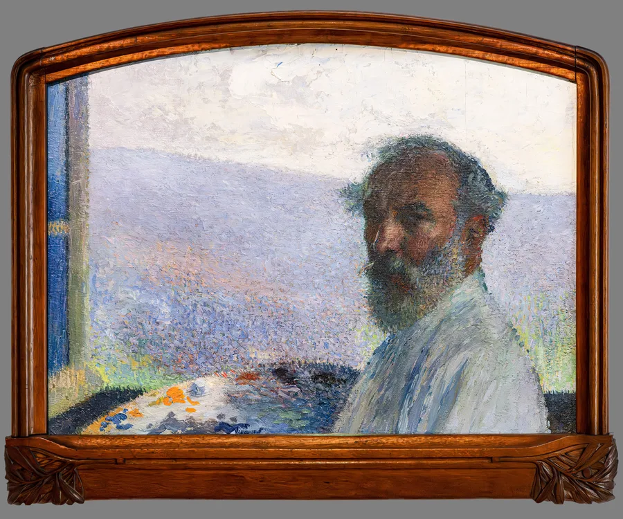 (Cahors) Autoportrait 1912 - Henri Martin - Dépot d'Orsay