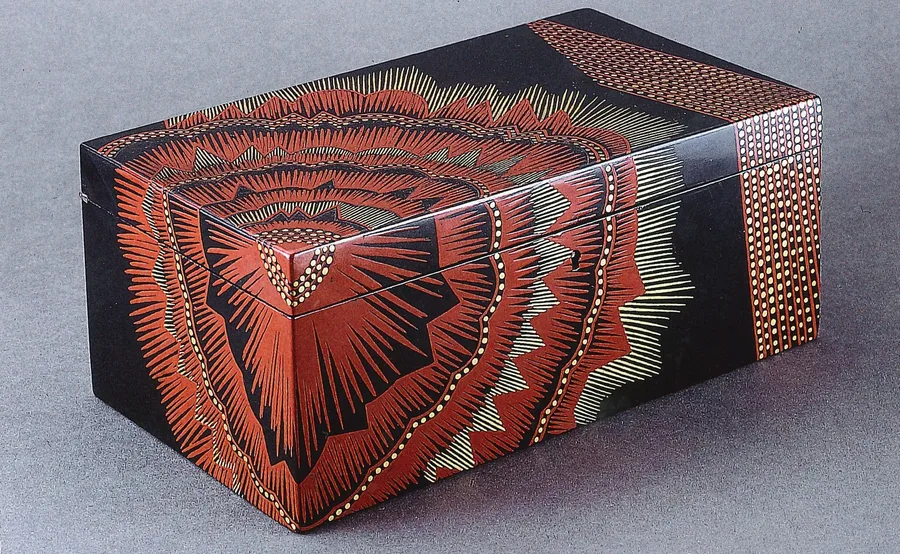 Coffret en bois laqué, Jean Dunand, 1925