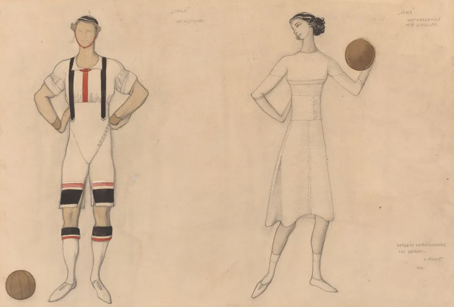 Costume Study for "Jeux"