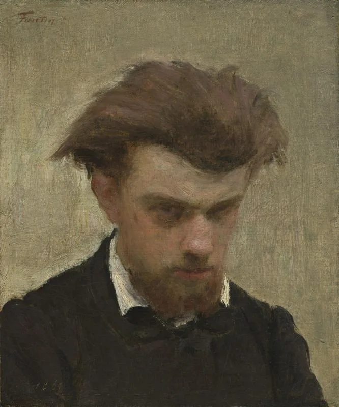 Henri Fantin-Latour, Self-portrait (1861)
