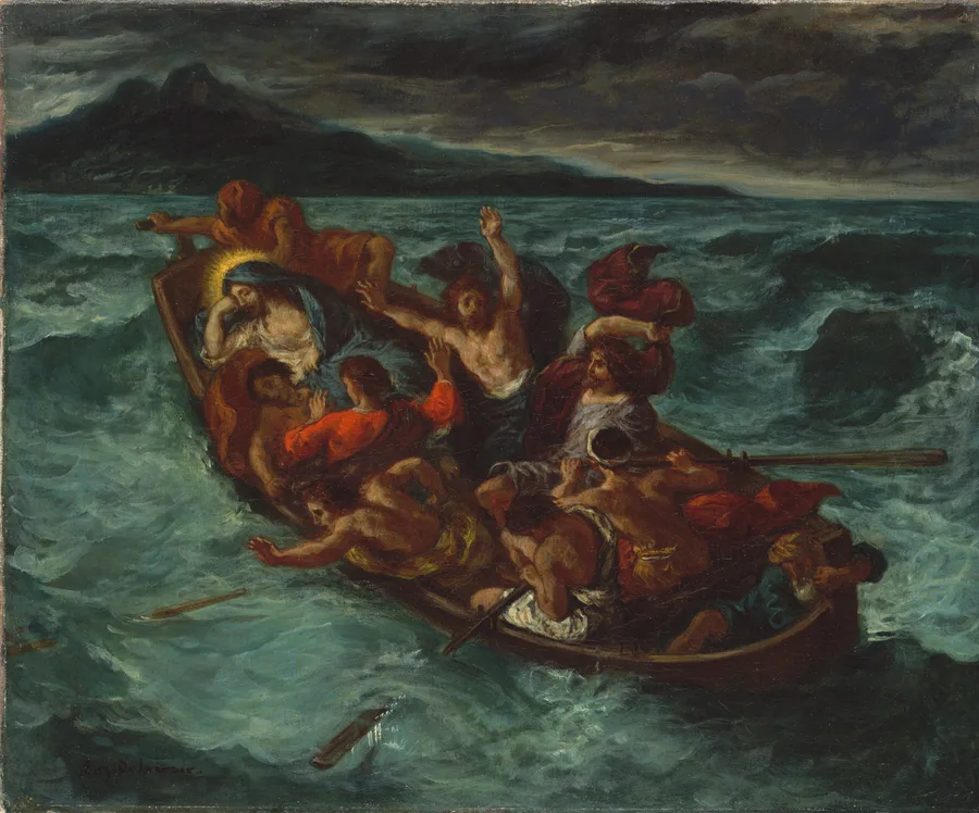 Christ Asleep during the Tempest