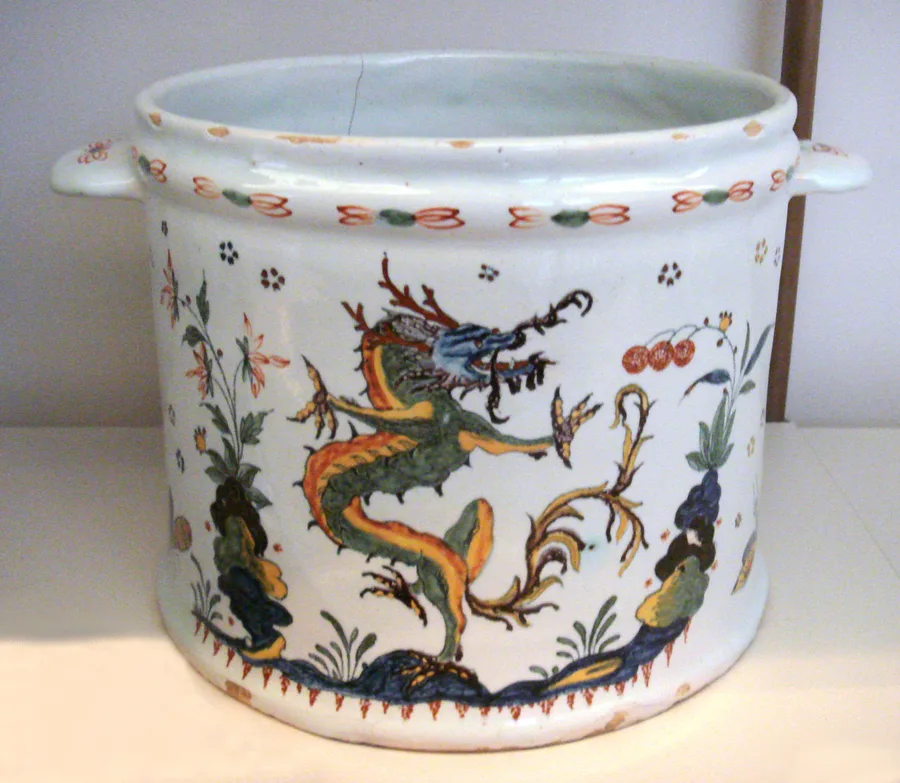 Rouen faience seau 1725 1740